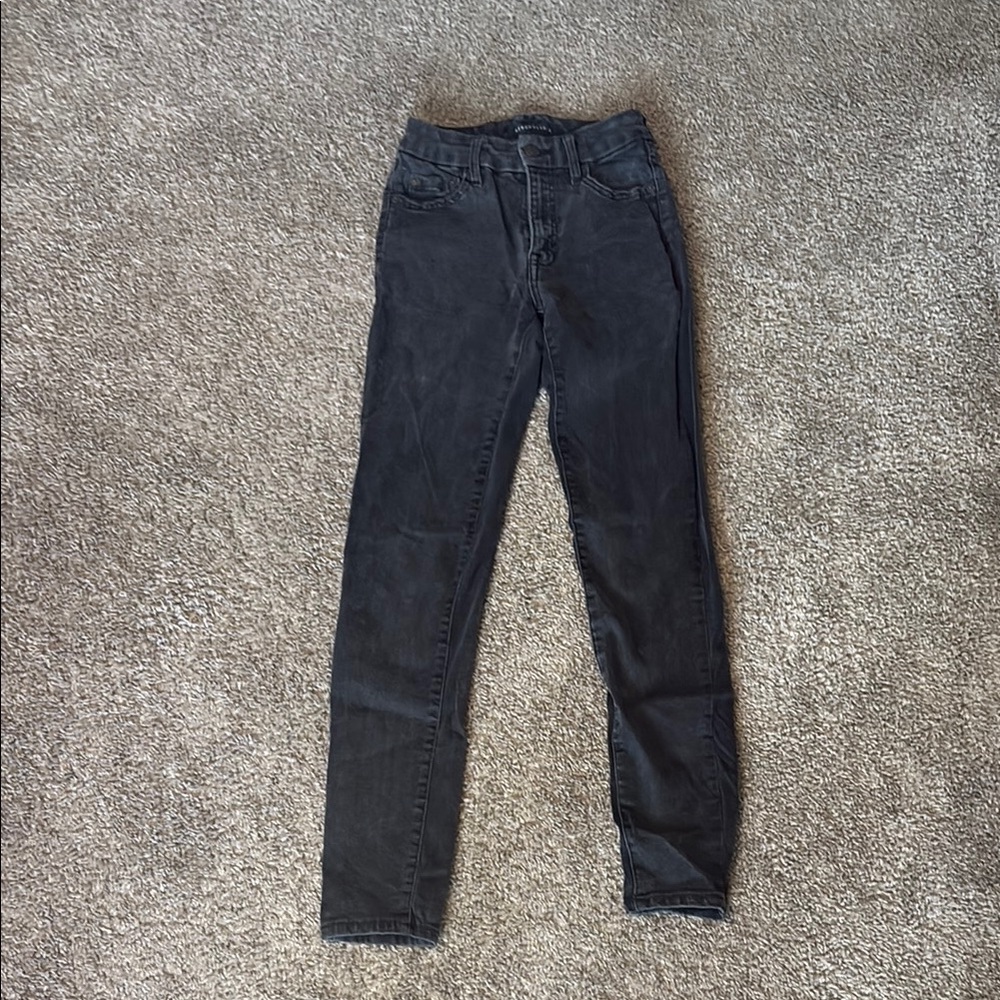 Aeropostale Black Skinny Jeans